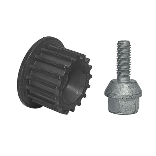 ThpeMakcr Water Pump Pulley & Bolt Kit Replacement for Audi Q7 Volkswagen Jetta Tiguan 06H103731F WHT001163B - Image 1