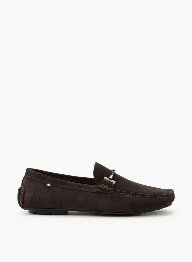 Renzo Ruganni Men Slip-On Leather Loafers