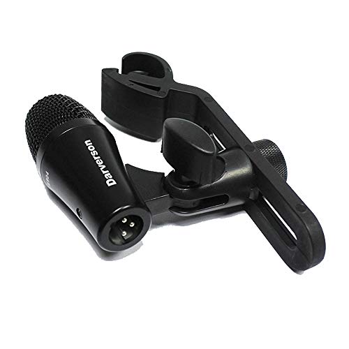 Darverson Cardioid Dynamic Tom Drum Microphone with Fixed Holder Mount and XLR Output - Image 3