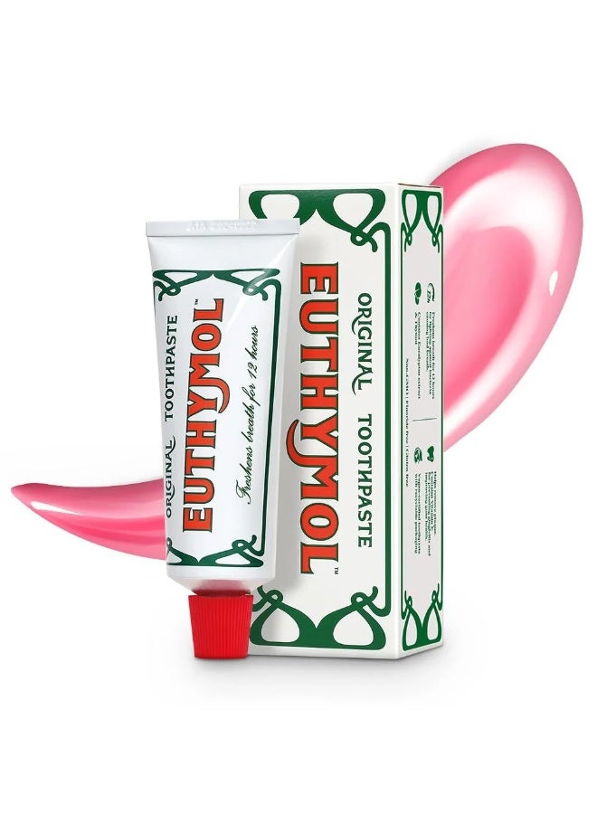 يوثيمول معجون الأسنان الأصلي وردي 75ملليلتر
