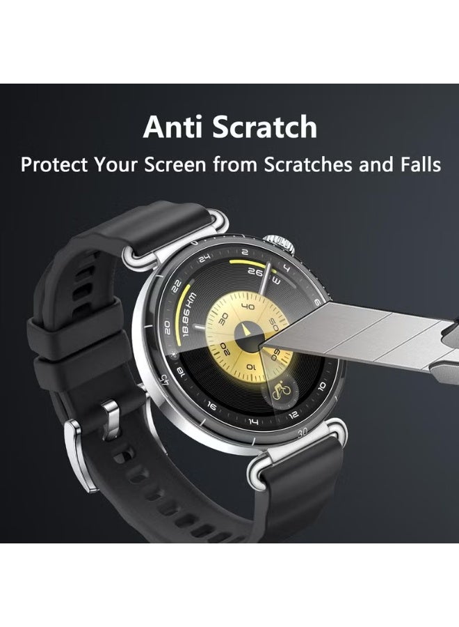 2 Pack Screen Protector for Huawei GT6 41mm, with Auto-alignment Installation kit, HD Scratch-Resistant Tempered Glass Screen Protector for Huawei GT 6 41mm - Image 4