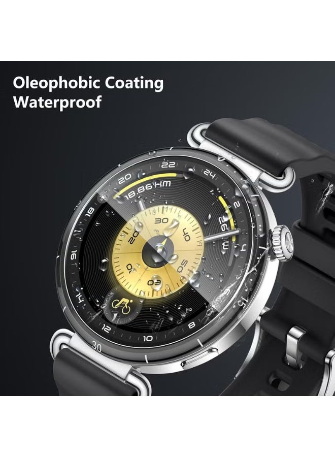 2 Pack Screen Protector for Huawei GT6 41mm, with Auto-alignment Installation kit, HD Scratch-Resistant Tempered Glass Screen Protector for Huawei GT 6 41mm - Image 5