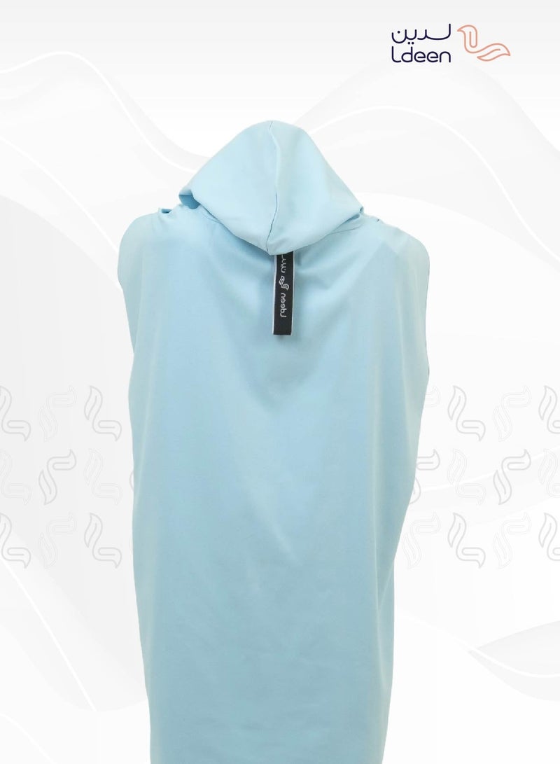 لدين روب مطوّر مصنوع من الألياف الدقيقة (مايكروفايبر) فائق الامتصاص مع ميزة الجفاف السريع بعد الاستخدام بتصميم أنيق وحجم مناسب مغلّف في حقيبة أنيقة ليكون رفيقك في كل وقت. - Image 4