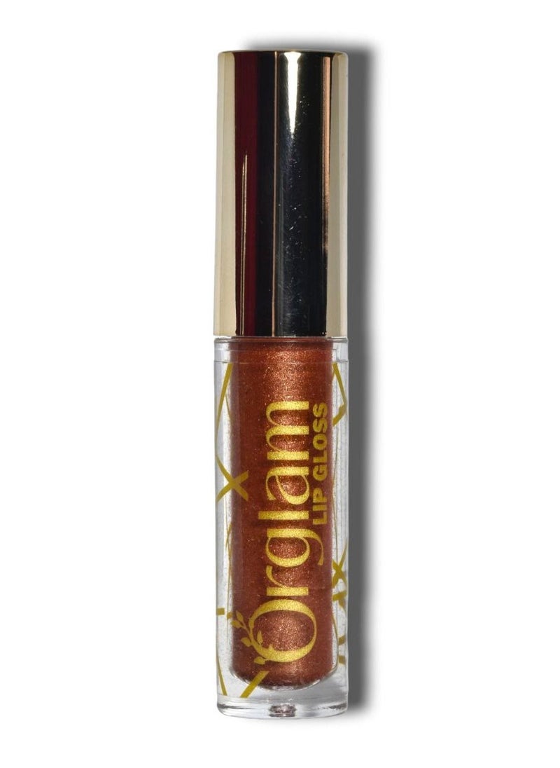 Orglam - orglam caramel lip gloss-long lasting (Hyaluronic acid+10x vitamin E) - Image 1