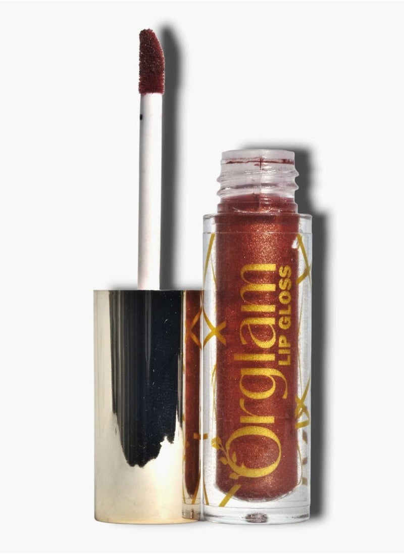 Orglam - orglam caramel lip gloss-long lasting (Hyaluronic acid+10x vitamin E) - Image 1