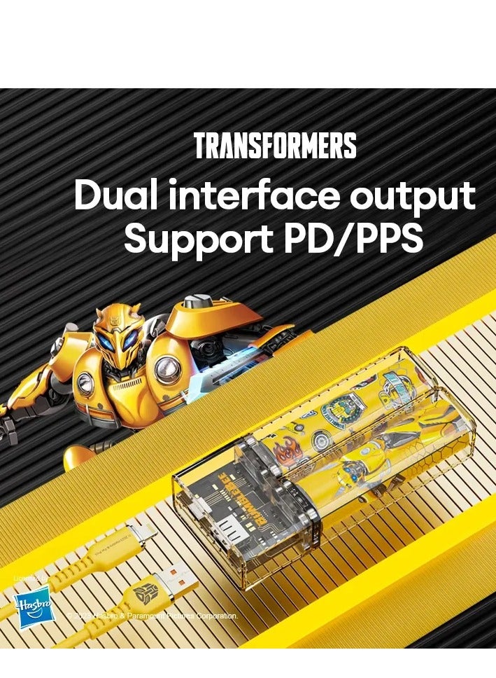 Transformers TF-D05 Bumblebee Magnetic 10000mAh power bank pair Gift Box Bumblebee - Image 1