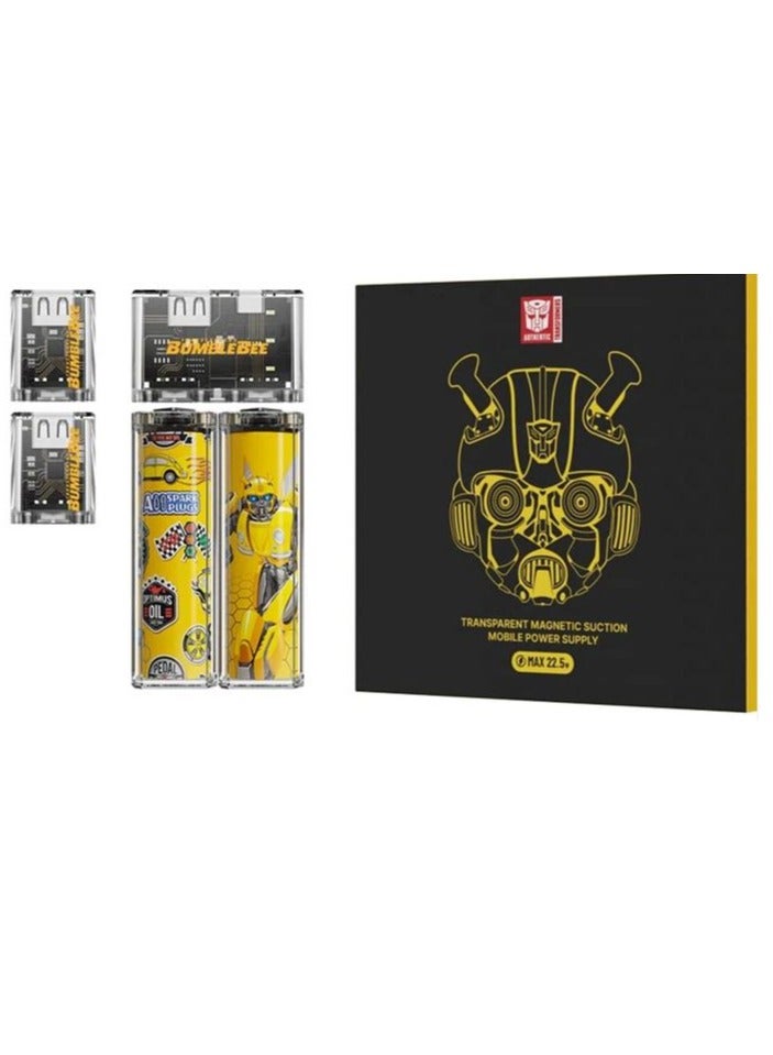 Transformers TF-D05 Bumblebee Magnetic 10000mAh power bank pair Gift Box Bumblebee - Image 3
