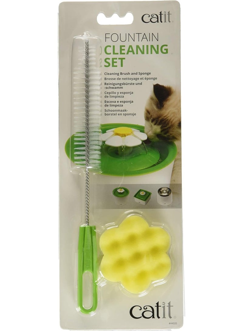 Catit Cat Water Fountain Cleaning Set, for Catit Cat Water Fountains, 44020, White - Image 3