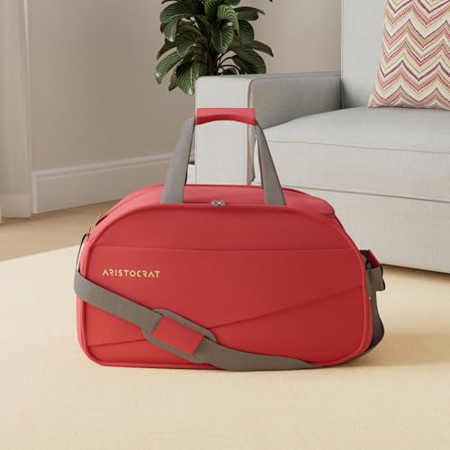 Aristocrat Polyester Rookie Duffle Bag (E) 62 Red, 30 cm - Image 2