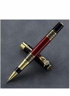 Coconut Expert Ballpoint Pen Black with Chrome Trim Luxury, Line 0.5mm Tip Come 2 Pieces Ink Refill, Nice BallPens Classy Gift Box for Student, Executive, Office (Classic Black)  - Image 1