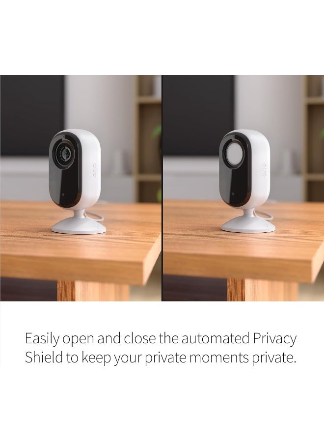 ARLO كاميرا أمان داخلية أساسية من أarlo بدقة 2K (الجيل الثاني) - Image 4