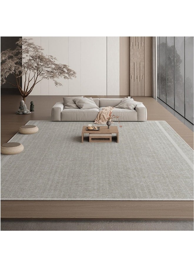 GGEROU Living Room Rugs, Non-Slip and Non-Shedding Large Rugs for Living Room, Washable Low Pile Carpet Wear-Resistant Rugs Office 200 x 300cm  - Image 1