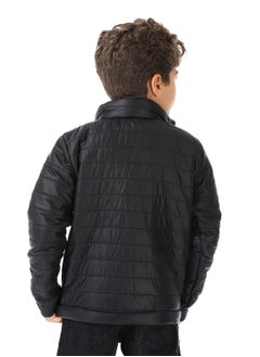 Andora Boy's Waterproof Padded Jacket With Fur  - Image 3