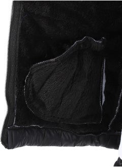 Andora Boy's Waterproof Padded Jacket With Fur  - Image 5