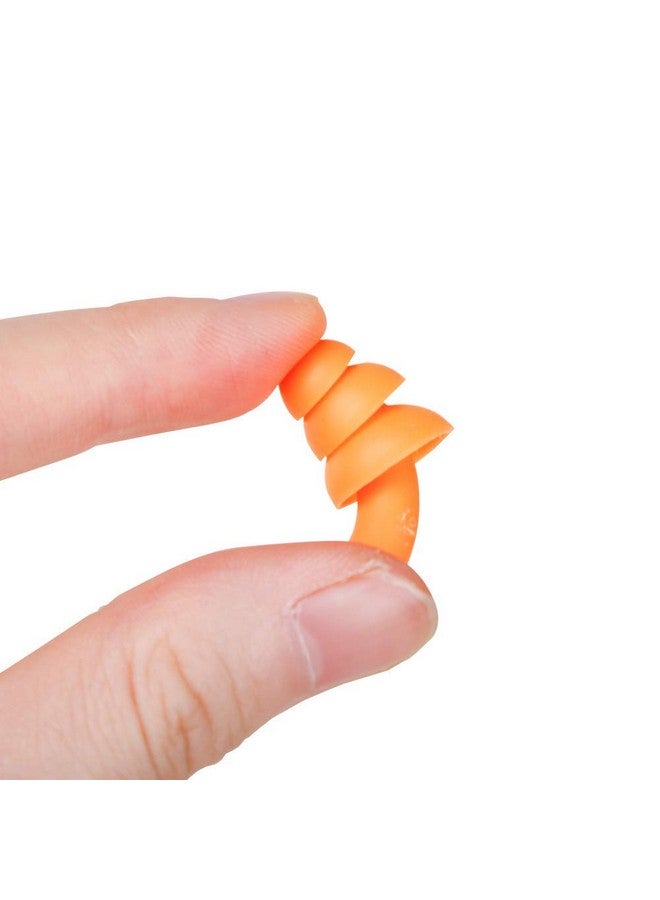 Futurekart Futurekart Ear Plugs Softa Gel Noise Reduction for Sleping/Medittion/Swiing Adult Child/Reusable for Travel - 5 Pairs - Random Color  - Image 2