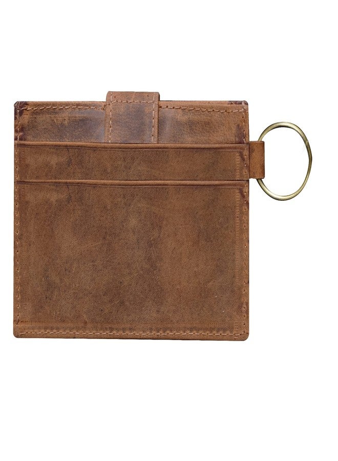 ABYS Genuine Leather Tan Wallet||Card Stock||Card Case||Purse for Men & Women(D006) - Image 3