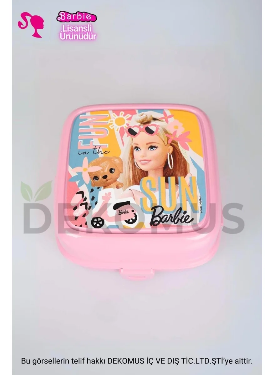 Barbie Licensed 2-Layer Lunch Box *smart Lunch Box* Inspire