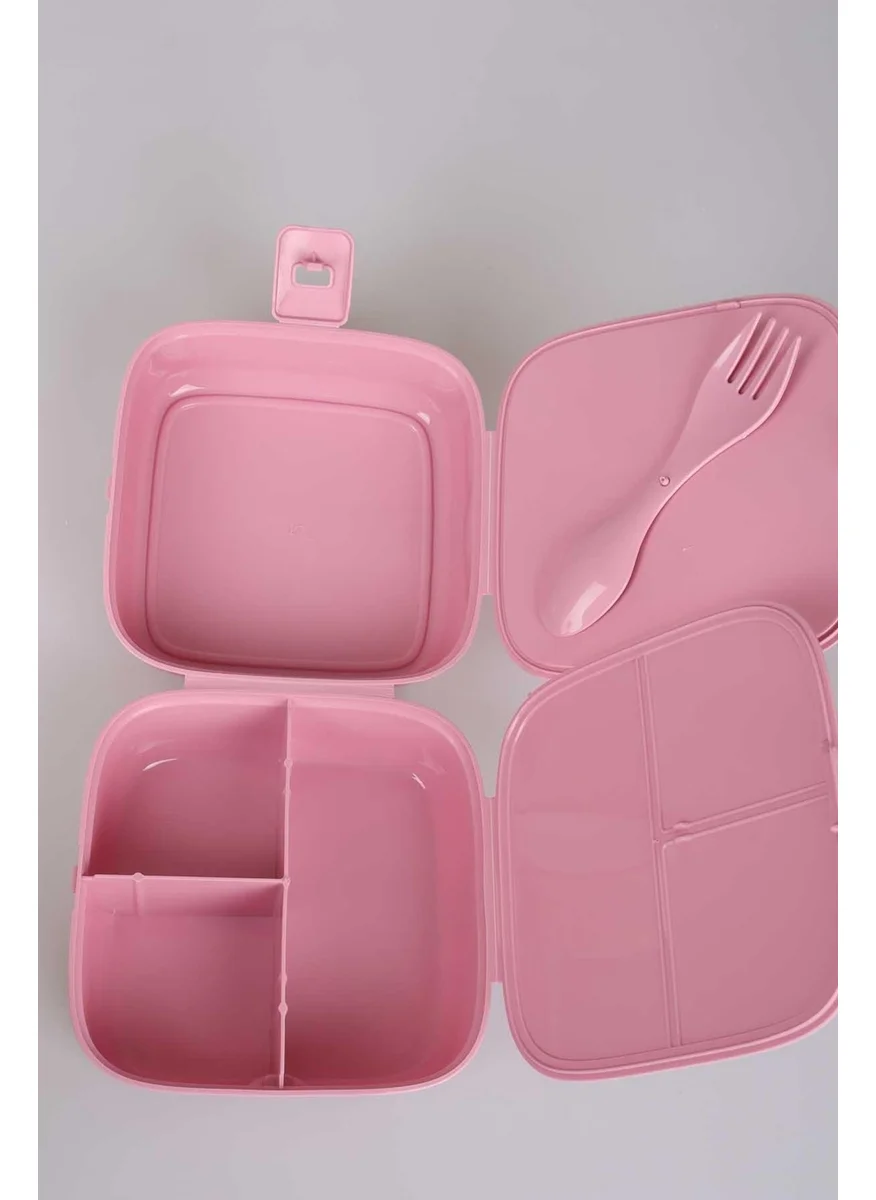 Barbie Licensed 2-Layer Lunch Box *smart Lunch Box* Inspire