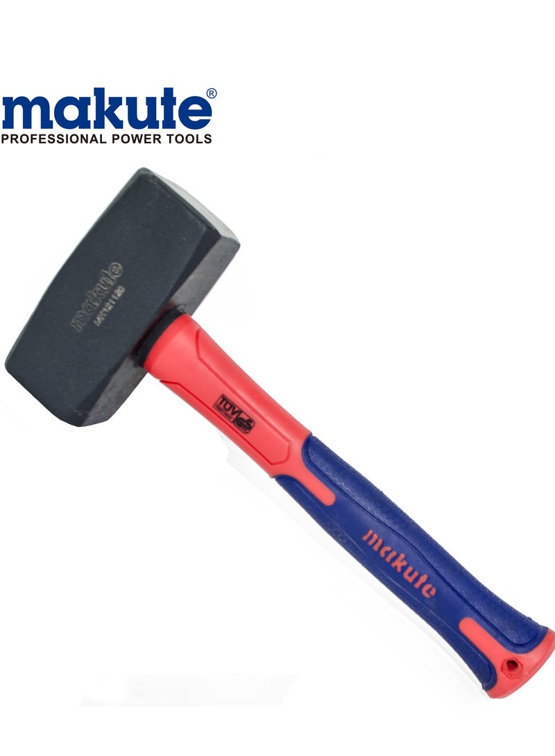 makute 2000g Fiber Hand Square End Hammer
