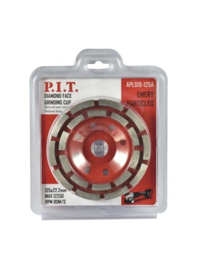 قرص جلخ كسر حرف 125 مم P.I.T موديل APLS19-125A