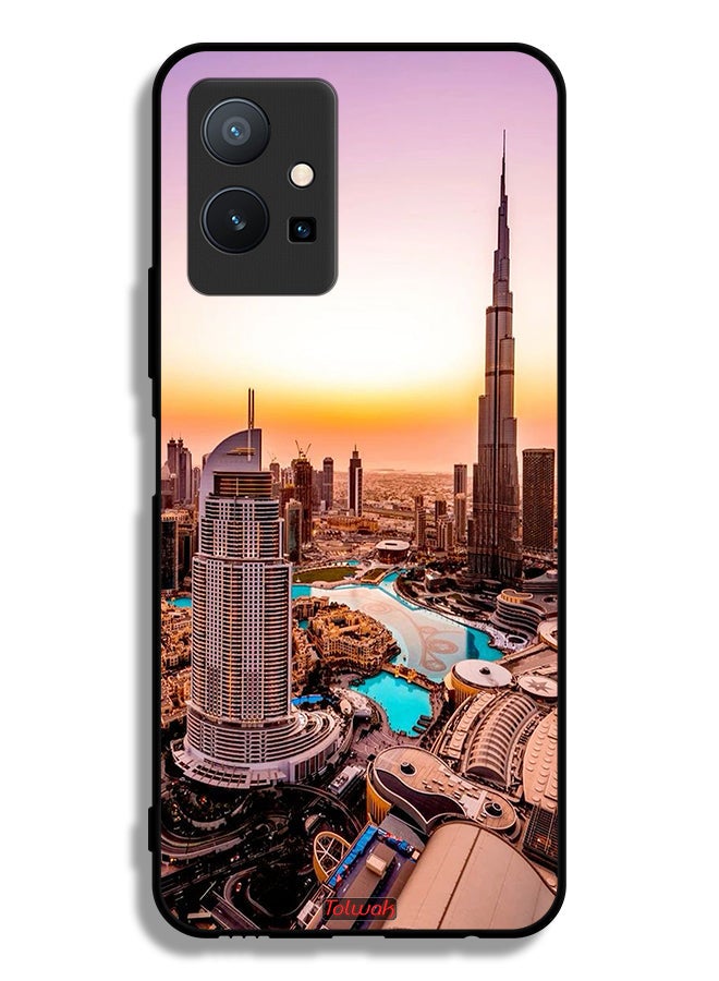 Tolwak Vivo Y75 5G Protective Case Cover Downtown Dubai - Image 2