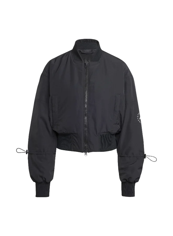 Adidas Adidas Asmc Sw Bom Cro Black Jacket (Filled Thin) Jackets For Women