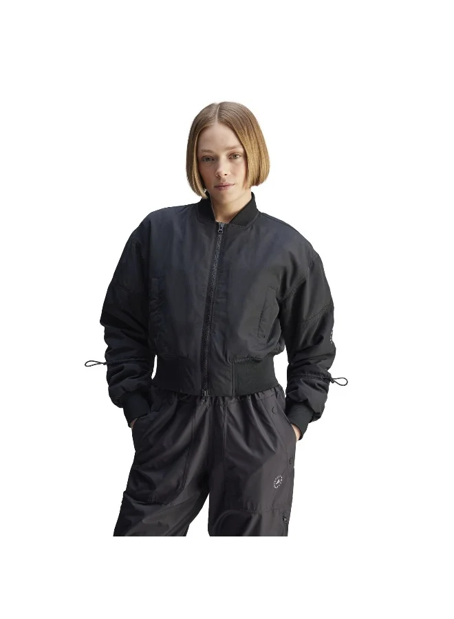 Adidas Adidas Asmc Sw Bom Cro Black Jacket (Filled Thin) Jackets For Women