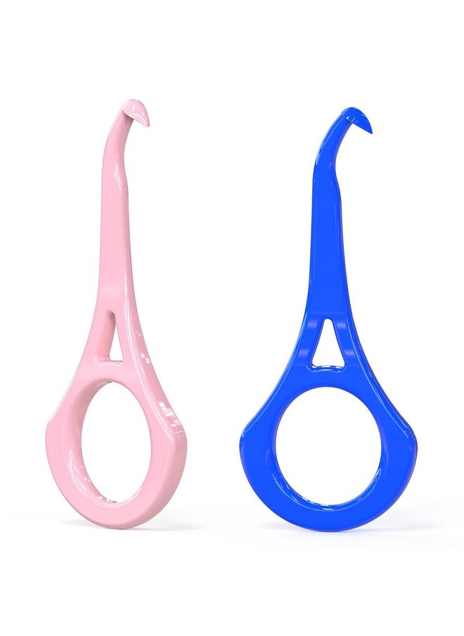 ARGOMAX - Aligner Removal Tool 2 Retainer Remover Tool Invisible Braces Removal Tools Suitable For Removing Braces Trays Retainers Dentures And Aligners(Blue+Pink). - Image 1