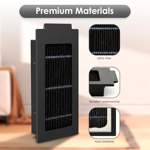 BRUVISH (5 Pack) T50 Pro Omni Replacement HEPA Filters for ECOVACS DEEBOT T50 Pro Omni/ T50 Omni/ T30C/ T30C Omni Robot Vacuum Filter, Upright Canister Filter, Accessories Kit (NOT FOR T50 Max Pro Omni) - Image 4