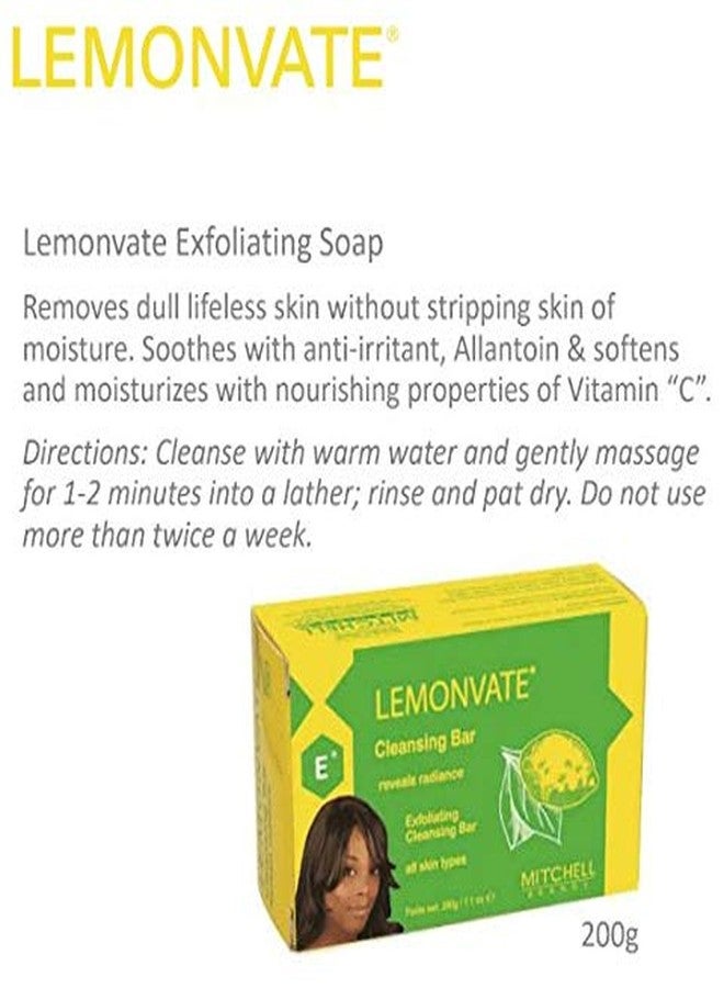 Lemonvate صابون ليمونفيت مقشر فيتامين 200غ - Image 2