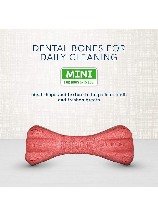بلو بافلو مكافآت مضغ الأسنان الطبيعية الصغيرة للكلاب من Dental Bones، (5-15 رطلاً) كيس 12 أونصة - Image 4