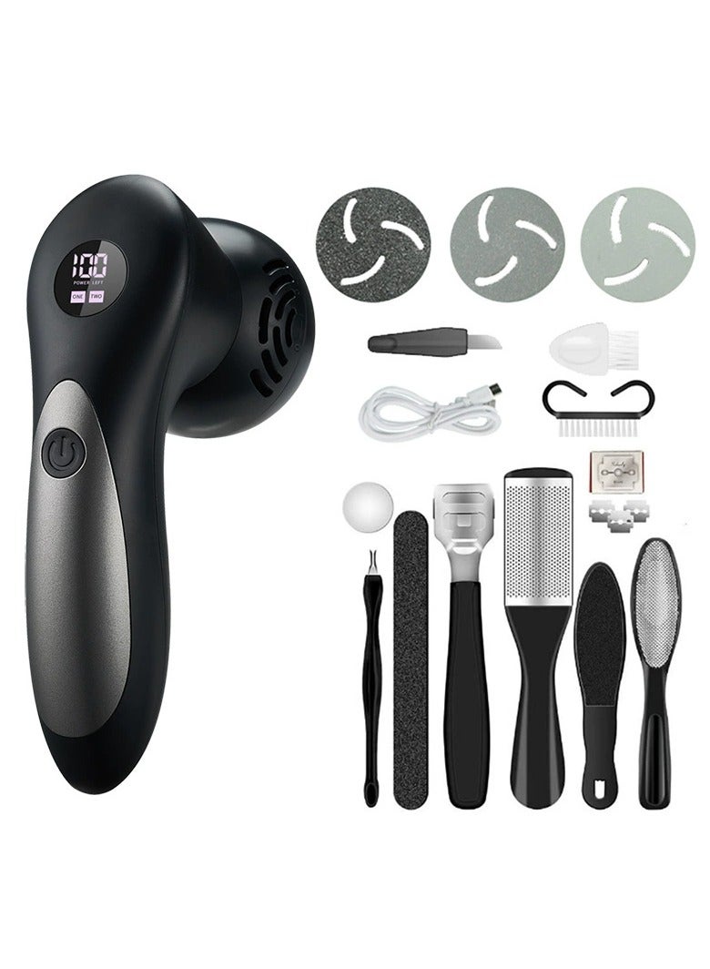 general Electric Callus Remover for Feet with Vacuum,Professional Pedicure Tools Kit Foot File Callus Remover - Image 1