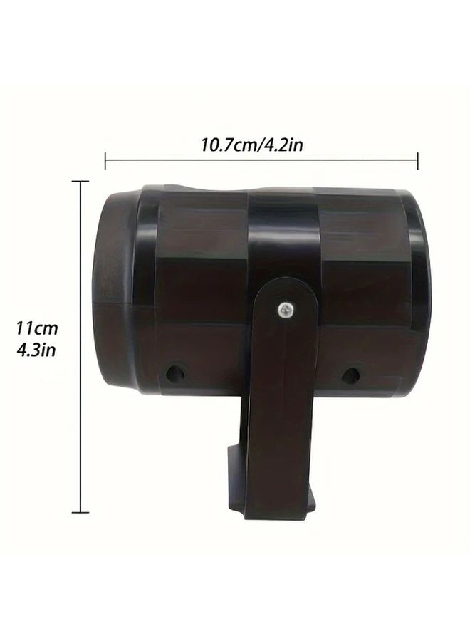 1pc USB Powered Snow Pattern Projection Light With High Precision LED Source Creates Dreamy Snowfall Effect On Walls And Ceilings Perfect For Christmas Decor Festive Lighting - Image 3