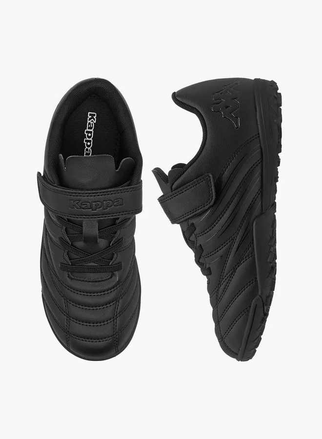 كابا Boys' Textured Football Shoes with Hook and Loop Closure