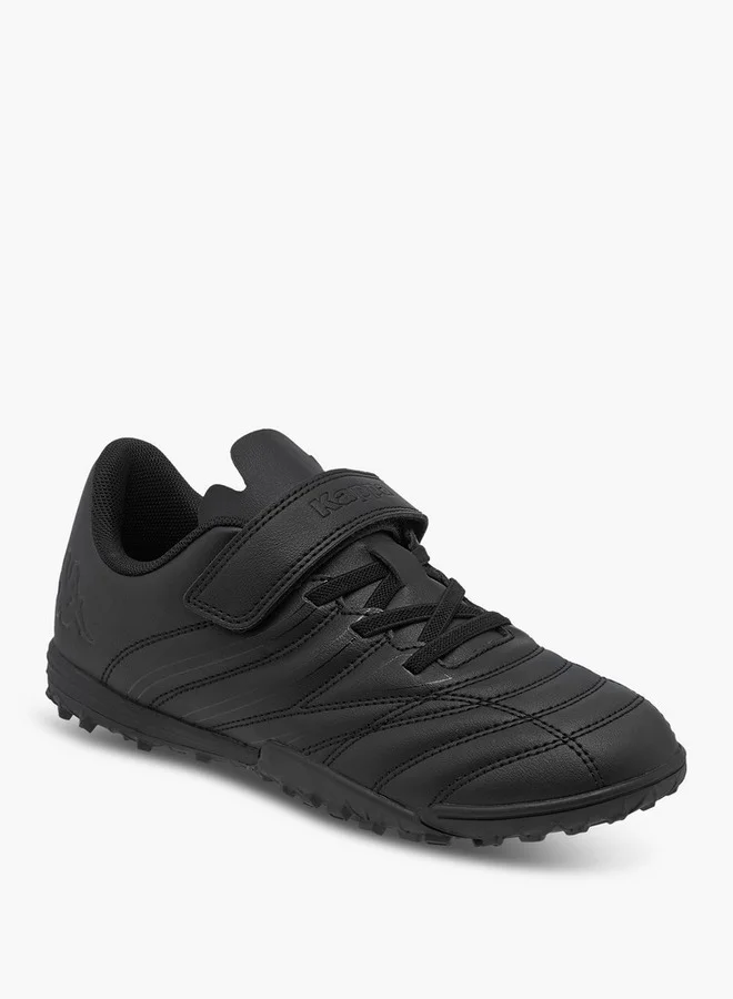 كابا Boys' Textured Football Shoes with Hook and Loop Closure