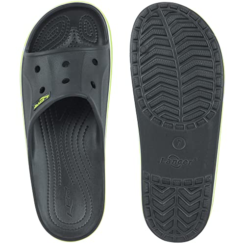 Lancer MENS SLIDE-HERO-T.GRY1 GREY SLIPPERS - Image 4