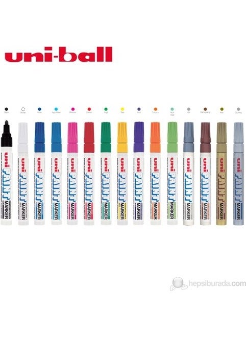 Uni Paint Marker Oil Based Permanent Marker 1 Pack (PX-20) White