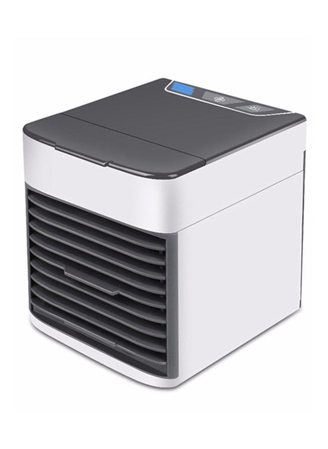NIBEMINENT Desktop Portable Air Cooler Mini Cooling Fan lcb190501061 White  - Image 1