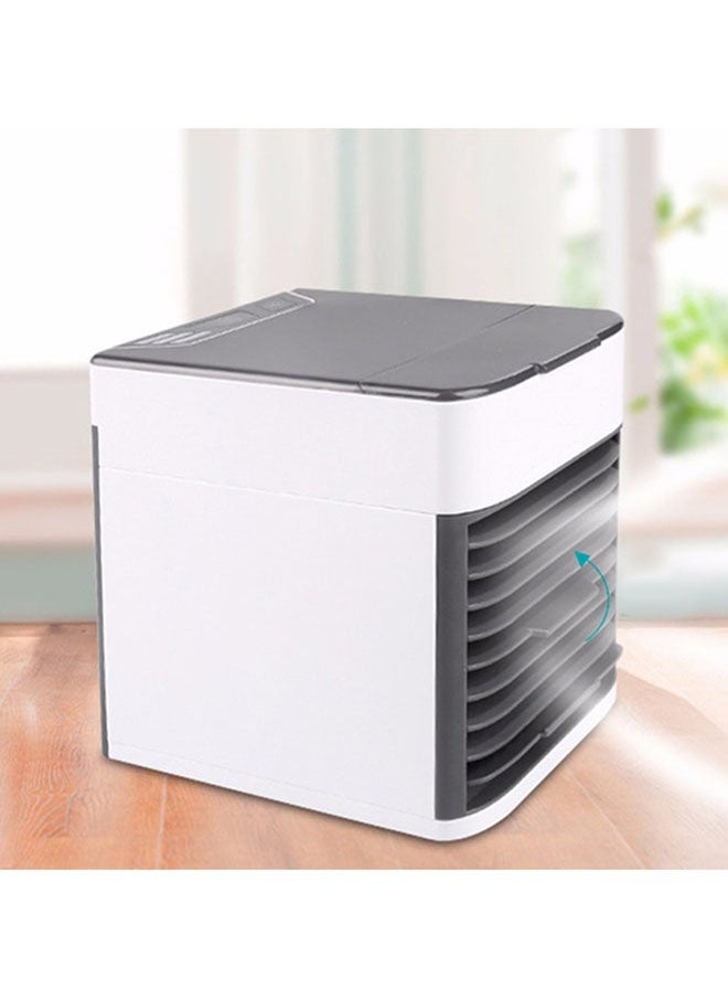 NIBEMINENT Desktop Portable Air Cooler Mini Cooling Fan lcb190501061 White  - Image 2