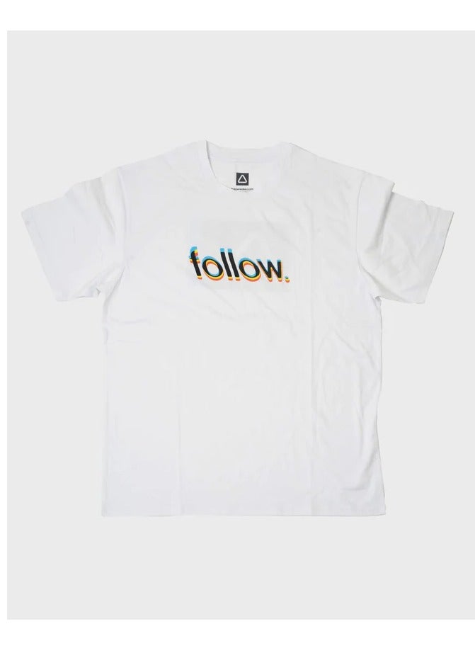 فولو GLITCH TEE - WHITE - Image 1