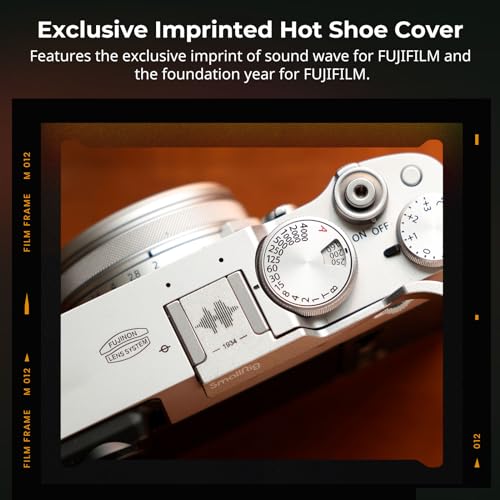 SmallRig Thumb Grip with Hot Shoe Cover for FUJIFILM X100VI / X100V (Silver) - Image 2