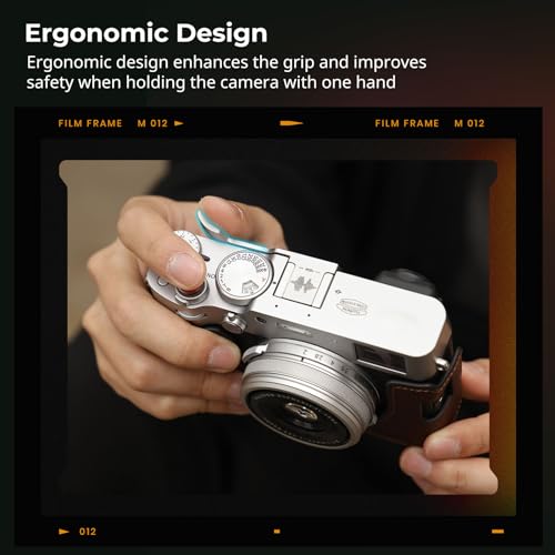 SmallRig Thumb Grip with Hot Shoe Cover for FUJIFILM X100VI / X100V (Silver) - Image 5