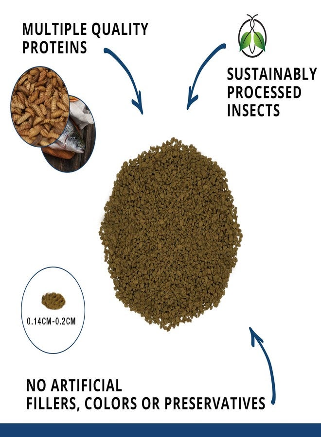 Fluval Bug Bites Tropical Fish Large Granules 4.4 oz, A6579, Brown - Image 2