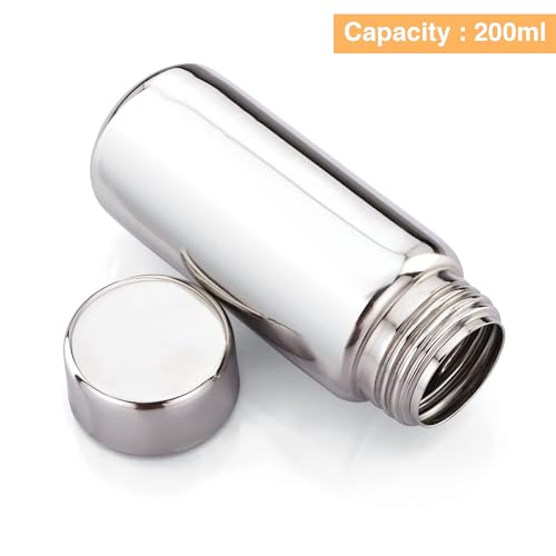 Expresso Stainless Steel Single Wall Water Bottle, for Storing Milk/Tea/Coffee/Buttermilk/Juice 400ml, Silver, Pack of 1 - Image 2