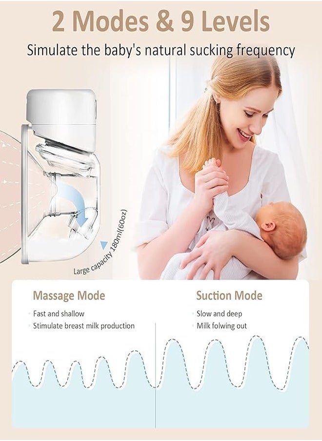 Filly Hands Free, Wearable Electric Breast Pump With 2 Modes And 9 Levels  - Image 4