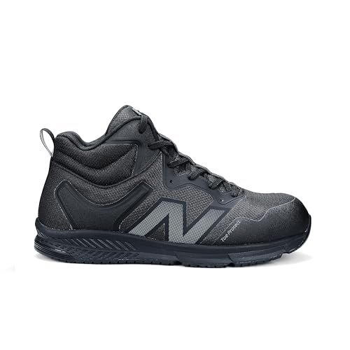 New Balance Evolve ESD Safety Shoes for Men - Non Slip Composite Toe Static Dissipative Electrical Hazard - Black, Mid - Image 1