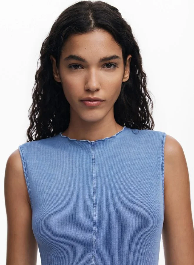 DESIGUAL Sleeveless Flared Dress