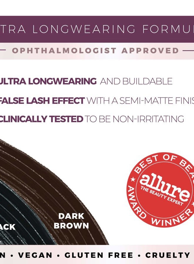 Blinc UltraVolume Tubing Mascara – Dramatic Volume & Length, Curling, Longwear, Smudge & Flake Proof, Conditioning Jojoba, Sensitive Eyes Safe, Vegan - Image 5