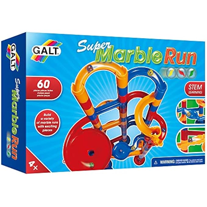GALT TOYS INC SUPER MARBLE RUN CONSTRUCTION TOY, 1004105 - Image 1