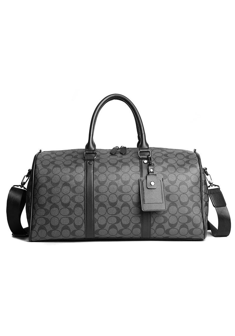 AVHUGOO PU Large-capacity men's and women's travel bags, Travel Duffle Bag Weekender Bag - Image 1